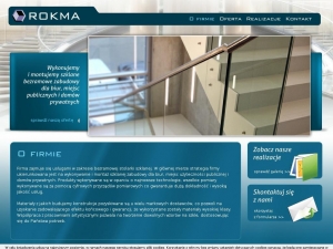 Drzwi szklane wewnętrzne w ofercie firmy Rokma